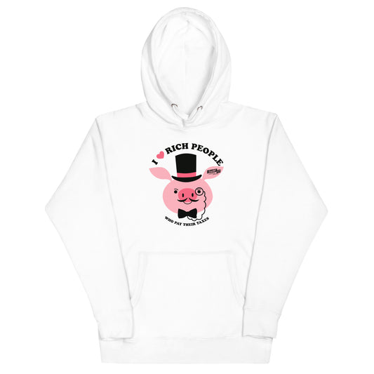 Tax The Rich! "PIG OUT" edition Unisex Hoodie